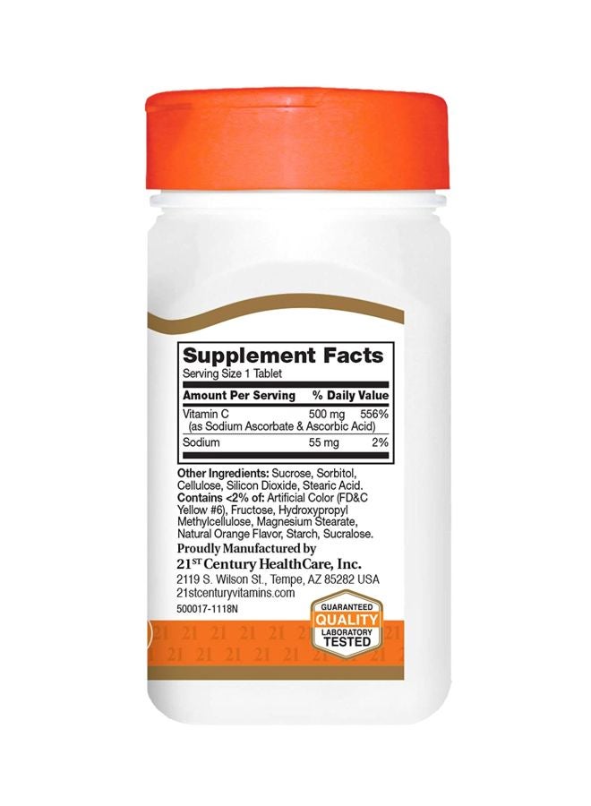 21st Century Vitamin C 500 Mg - 110 Tablets - Image 4